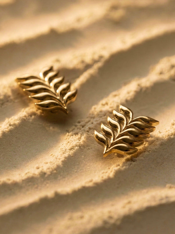 ahlam earrings - 14k gold