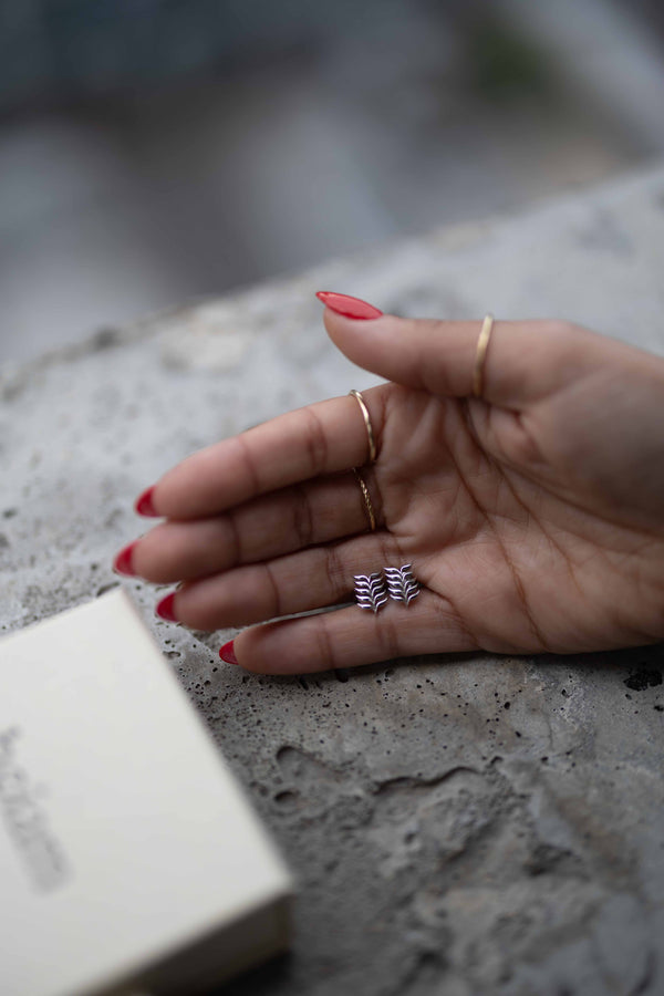 ahlam earrings - 925 sterling silver