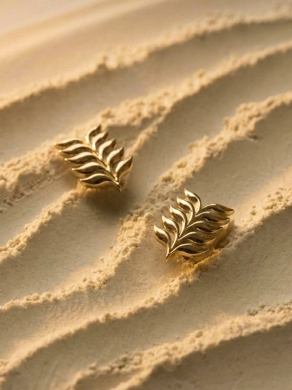 ahlam earrings - 14k gold