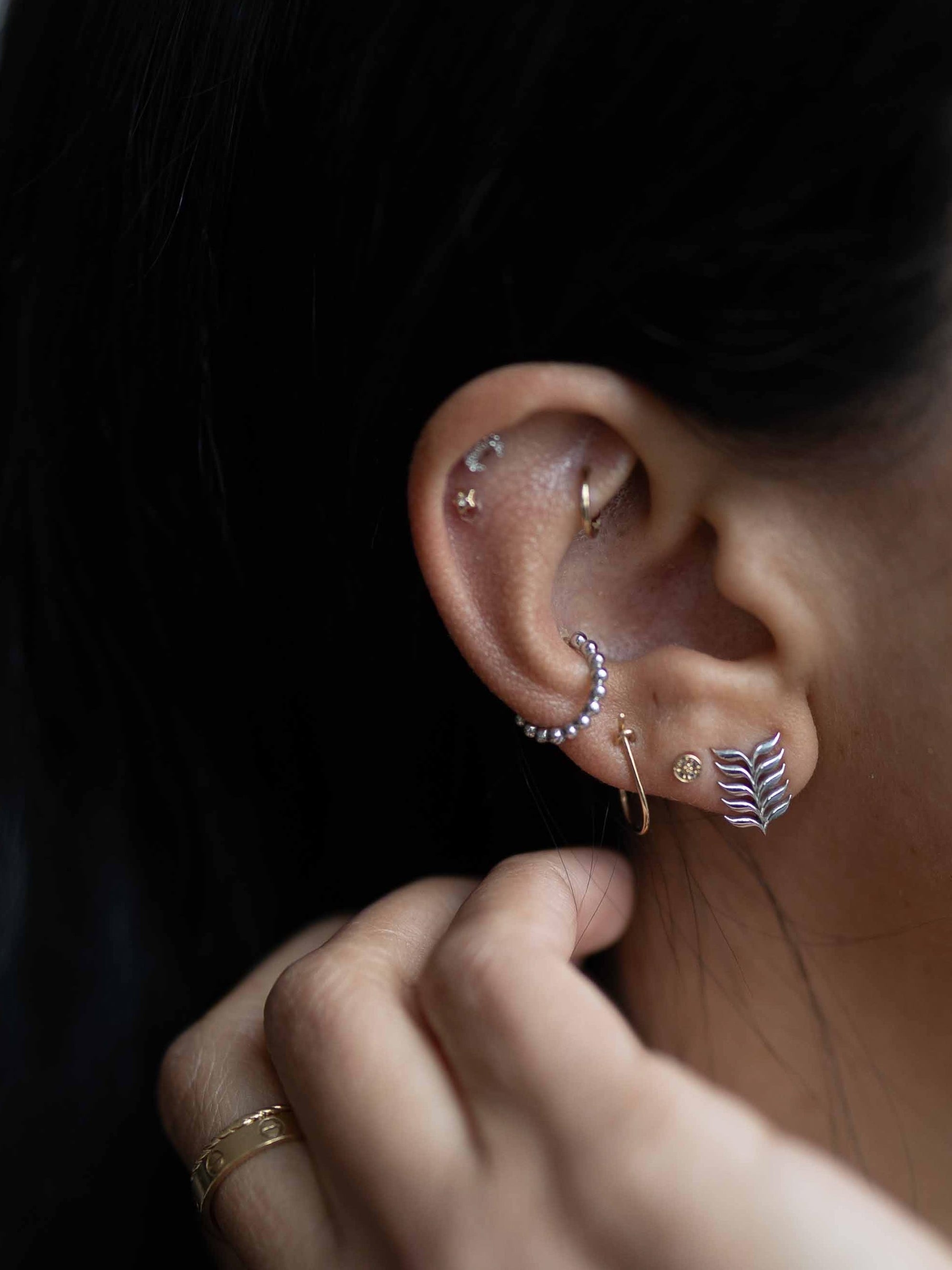 ahlam earrings - 925 sterling silver